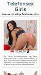 Mobile Screenshot of 100telefonsexgirls.com